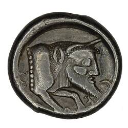 Coin - Tetradrachm, Gela, Sicily, circa 475 BCE