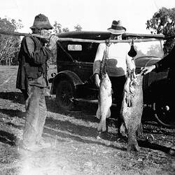 Negative - Fishing Catch, Karadoc, Victoria, circa 1925
