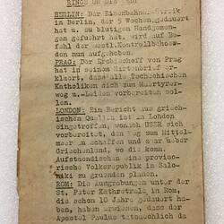 Newspaper - 'Nelly's Echo', Elmar Tonismae, 7 Jul 1949