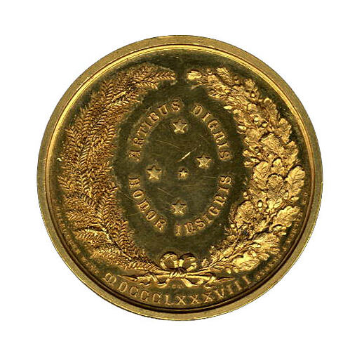 Australia, International Exhibition Gold Prize Medal, 1888, Obverse