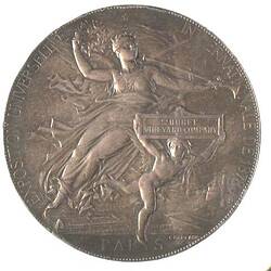 Medal - Universal Exhibition, by Jules-Clement Chaplain, Paris, France, 1878