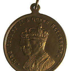 Australia, Coronation of George VI, Reverse