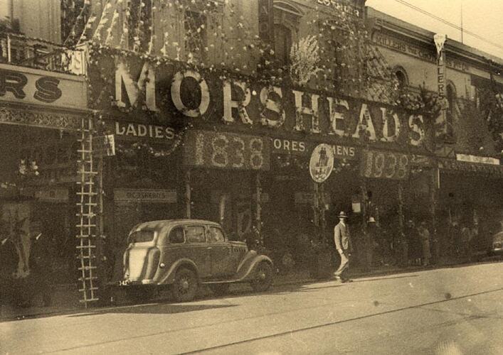 Photograph - Decorated Building, Ballarat, 1938