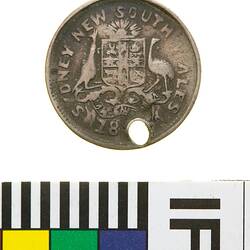 Thornthwaite Token Threepence