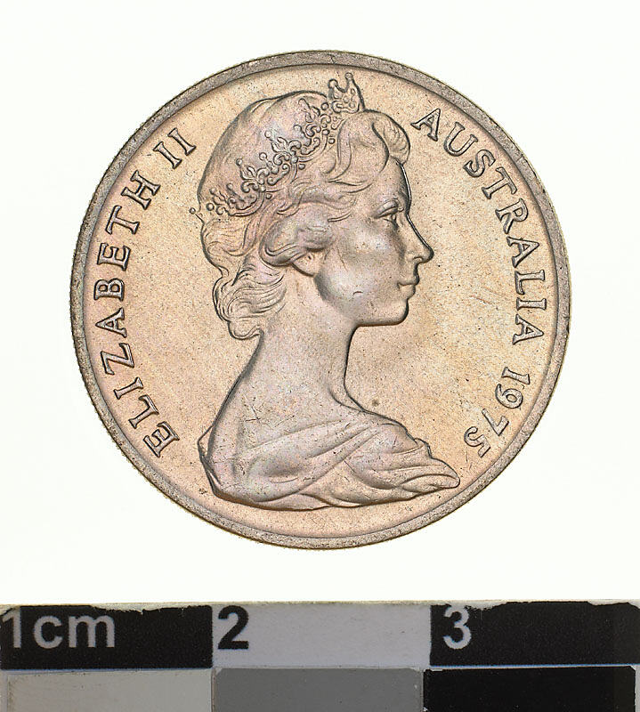 Coin - 10 Cents, Australia, 1975