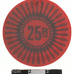 Cocos (Keeling) Islands Twenty Five Rupee 1968