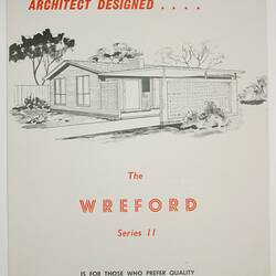 Brochure - S & S Constructions Pty Ltd, 'The Wreford Series II' House Designs, early 1960s
