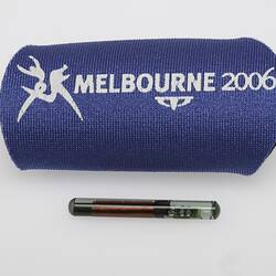 Radio Frequency Identification Unit - Queen's Baton Runner's Thumb Ring, Melbourne Commonwealth Games, 2006