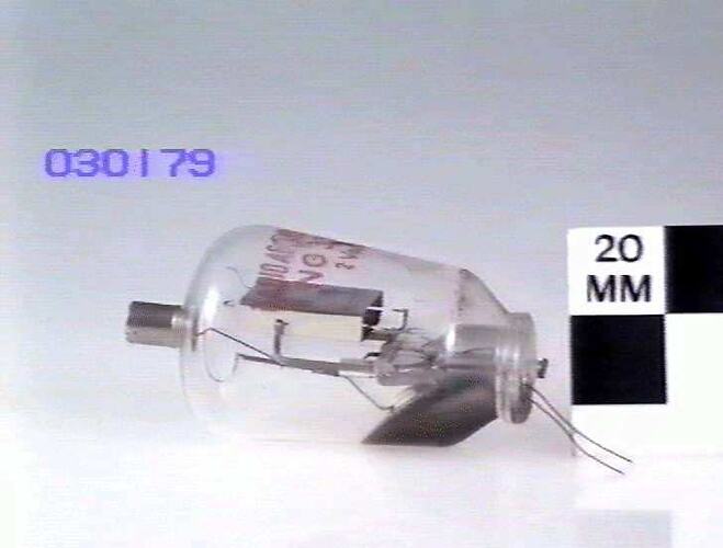Electronic glass valve.