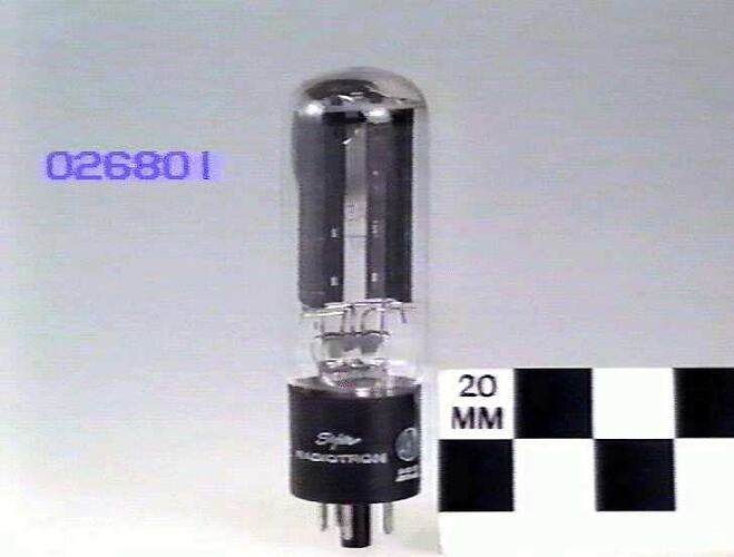 Electronic Valve - AWV, Dual Diode, Type 5AS4, 1960s