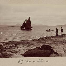 Photograph - 'Off Green Island', Bass Strait, 1893