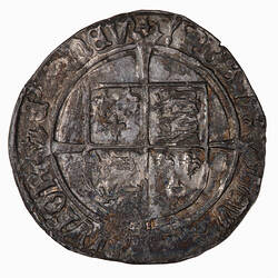Coin - Groat, Henry VIII, England, Great Britain, 1526 - 1544 (Reverse)