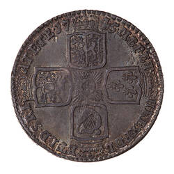 Coin - Shilling, George II, Great Britain, 1745 LIMA