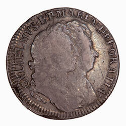 Coin - 1 Shilling, William and Mary, Great Britain, 1693 (Obverse)