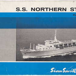 Pamphlet - SS Northern Star, Shaw Savill Lines, circa 1960s