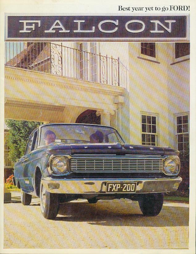 Publicity Brochure Ford Motor Co. of Australia, XP Falcon & Fairmont