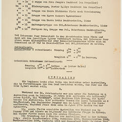 Shipboard Newsletter - News on the Fairsea, 1953 [German Text]