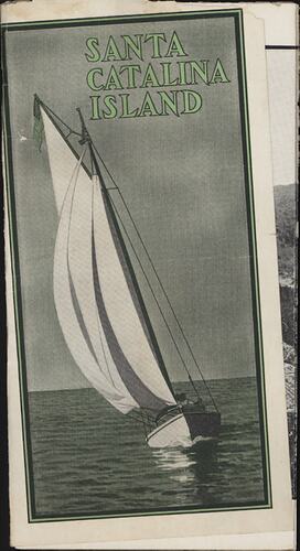 Leaflet - 'Santa Catalina Island',1911