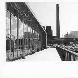 Photograph - Kodak Australasia Pty Ltd, Balcony of Building 9, Amenities, Kodak Factory, Coburg, circa 1961