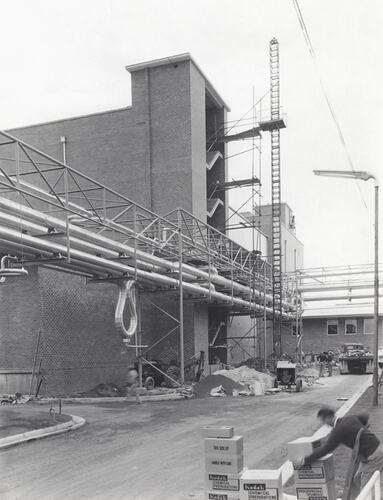 Photograph - Kodak Australasia Pty Ltd, View of Building 3, Emulsion Coating and Building 2, Emulsion Making, Kodak Factory, Coburg, 1959