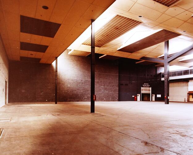 Photograph - New Eastern Annexe, West Wall, Royal Exhibition Building, Melbourne, 1982