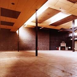 Photograph - New Eastern Annexe, West Wall, Royal Exhibition Building, Melbourne, 1982
