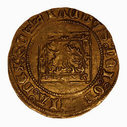 Coin - Demy, James II, Scotland, 1437-1451 (Obverse)