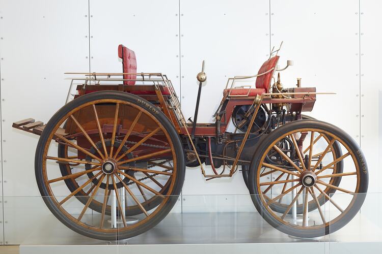 Steam Car - Herbert Thomson, Armadale, Victoria, 1898