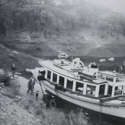 Photograph - The 'Currawong Star', Eildon Weir, Eildon, Victoria, circa 1930s