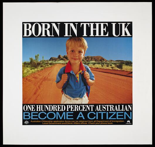 Poster - Born in the UK, circa 1990