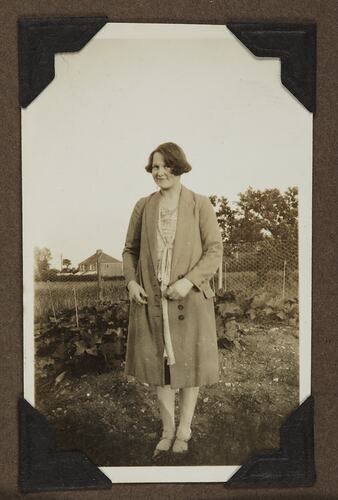 Portrait of M. in the Cornfields, England, circa 1929