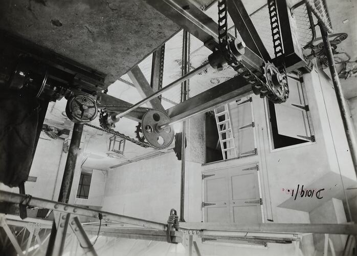 Photograph - Schumacher Mill Furnishing Works, 'Platform Elevator', Port Melbourne, Victoria, circa 1930s