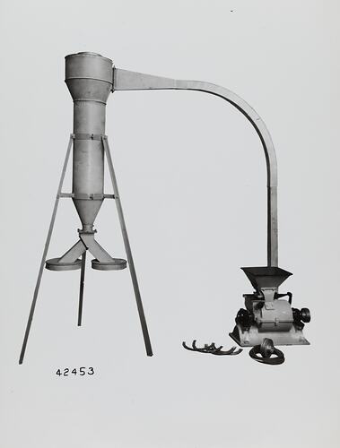 Photograph - Schumacher Mill Furnishing Works, Pulverizer and Collector, Port Melbourne, Victoria, circa 1940s