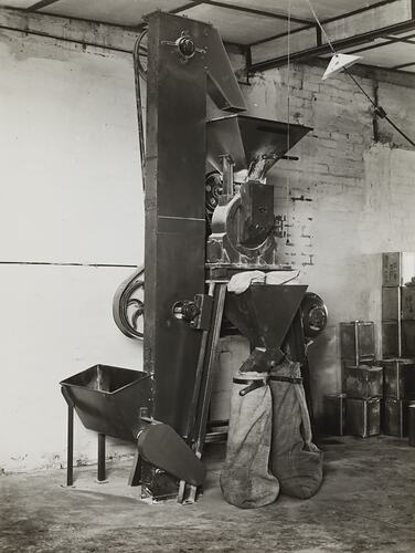 Photograph - Schumacher Mill Furnishing Works, Machine in Factory, Port Melbourne, Victoria, circa 1930s