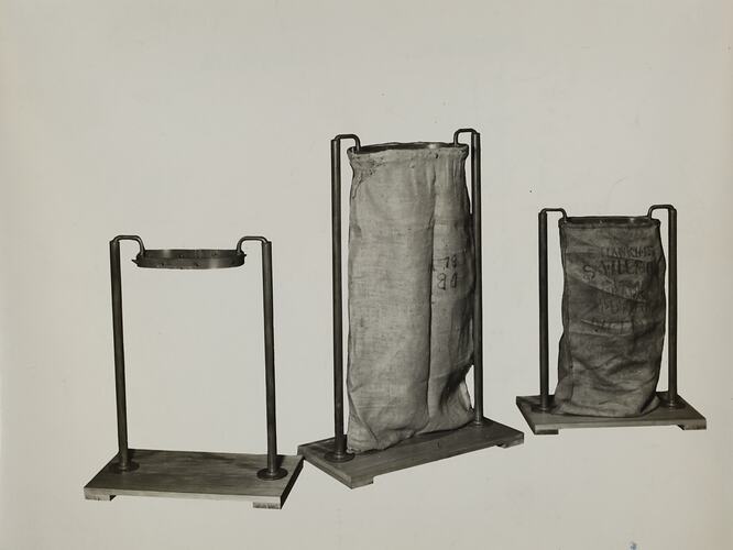 Photograph - Schumacher Mill Furnishing Works, Bagging Equipment, Port Melbourne, Victoria, 1941