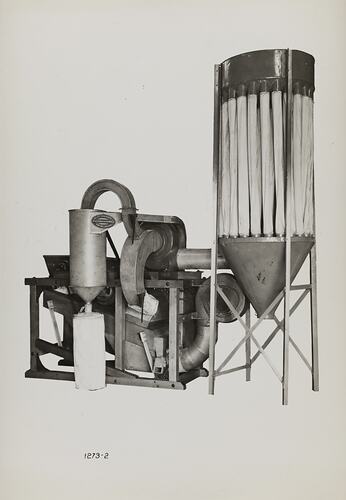 Photograph - Schumacher Mill Furnishing Works, Dried Onion Plant Equipment, Port Melbourne, Victoria, 1943