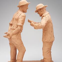 Sculpture - 'Eureka!', Mr. Leon Wolowski, Clay, 1983