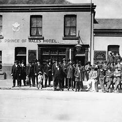 Negative - Sommerville's Prince of Wales Hotel, Victoria, 1920