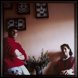 Photograph - 'A. Bruno & Lucy Tuhaka', Framed, circa 1992