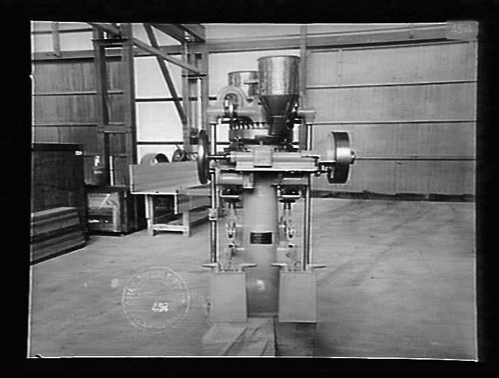 Glass Negative 'Aspro' Tablet Machine, Chas Ruwolt Pty Ltd, Engineering Products, Richmond