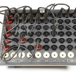 Left Busbar Patch Panel - Network Analyser, Westinghouse Electric Corporation, Pittsburgh, USA, 1950