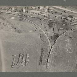 Photograph - 'Captured Rollling Stock', Tulkeram, Middle East, World War I, 24 Sept 1918
