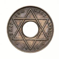 Coin - 1/10 Penny, British West Africa, 1936