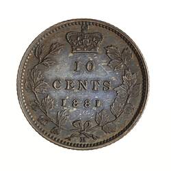 Specimen Coin - 10 Cents, Canada, 1881