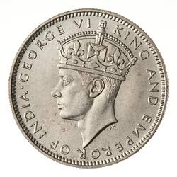 Coin - 20 Cents, Malaya, 1943