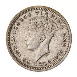 Coin - 5 Cents, Malaya, 1939