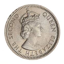 Coin - 10 Cents, Malaya & British Borneo, 1961