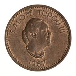 Coin - 2 Seniti, Tonga, 1967