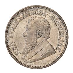 Coin - 2 & 1/2 Shillings, South Africa, 1897