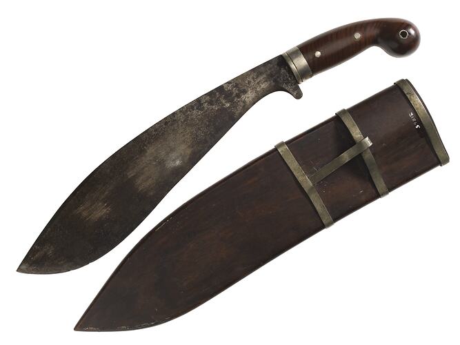 Scabbard - Parang, SMS Emden Materials, World War I, circa 1914